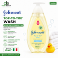 Johnson's Top To Toe Mild & Gentle Wash 500ml