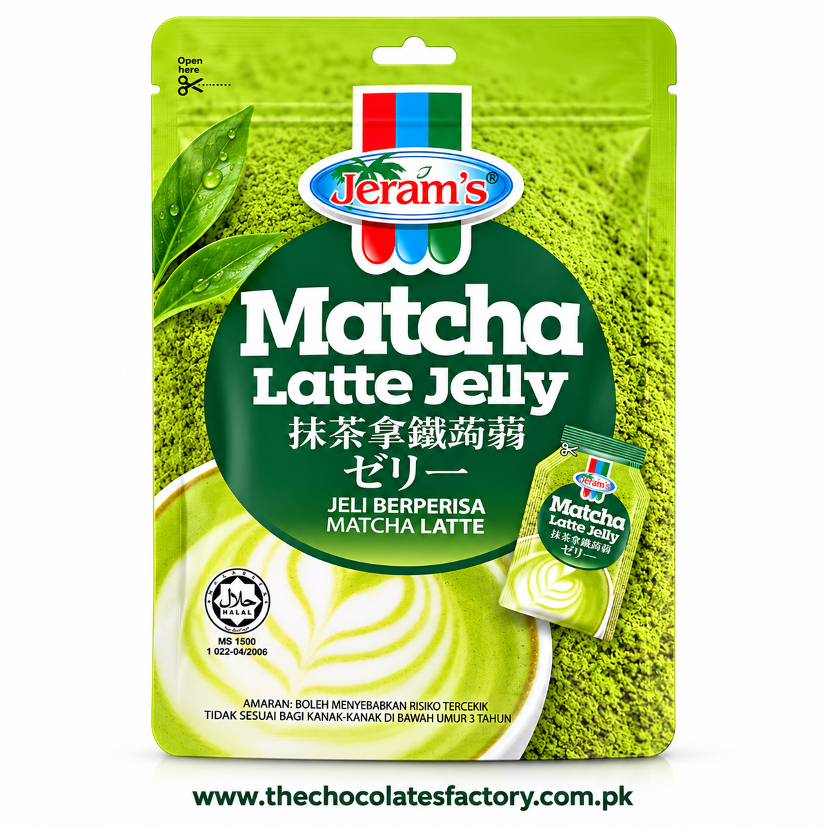 Jeram’s Matcha Latte Jelly 180gm