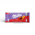 Milka Alpine Milk Chocolate with Lotus Biscuit Crumble