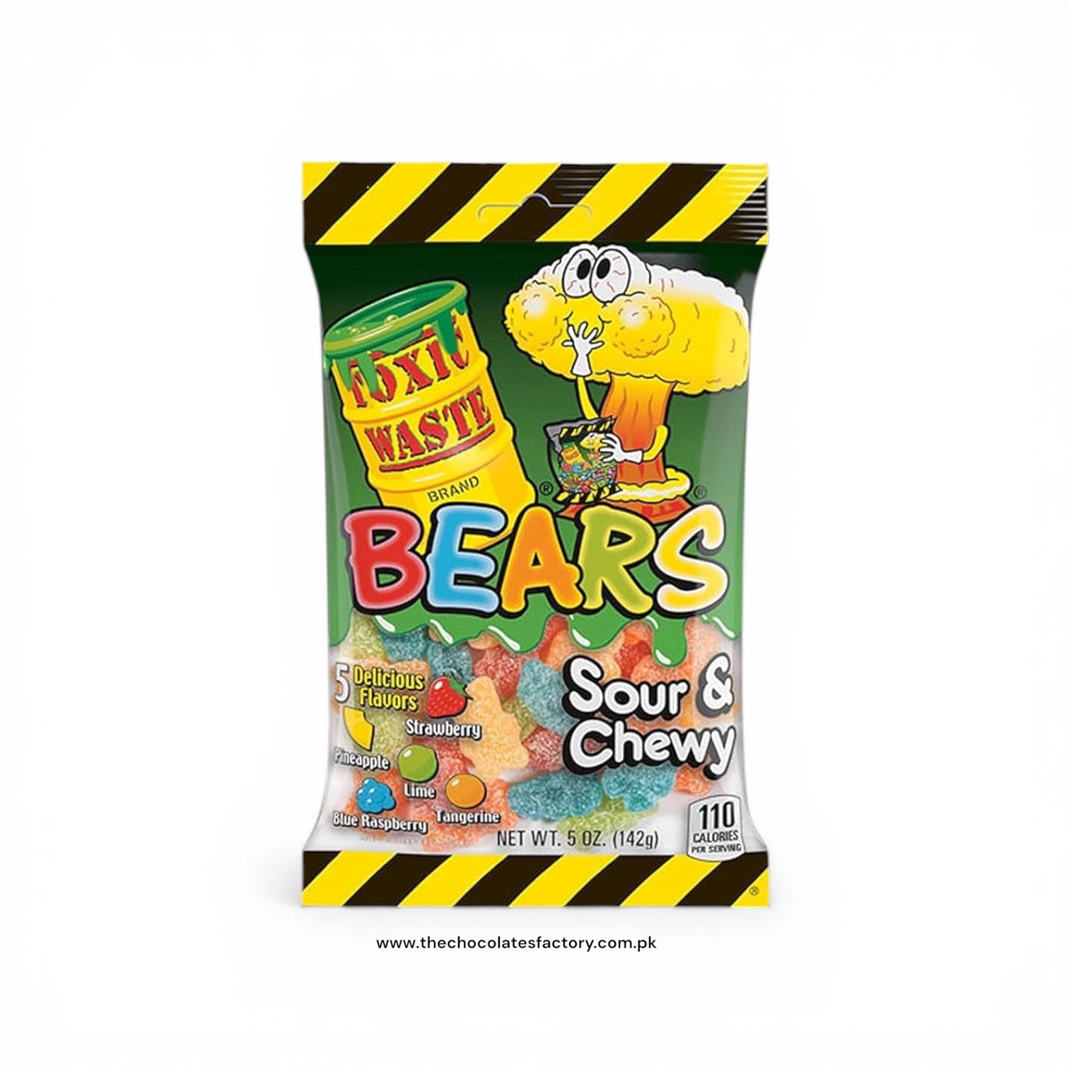 Toxic Waste Sour Gummy Bears 5oz (142g)