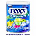 Fox's Crystal Clear Fruity Mint Candies Tin,