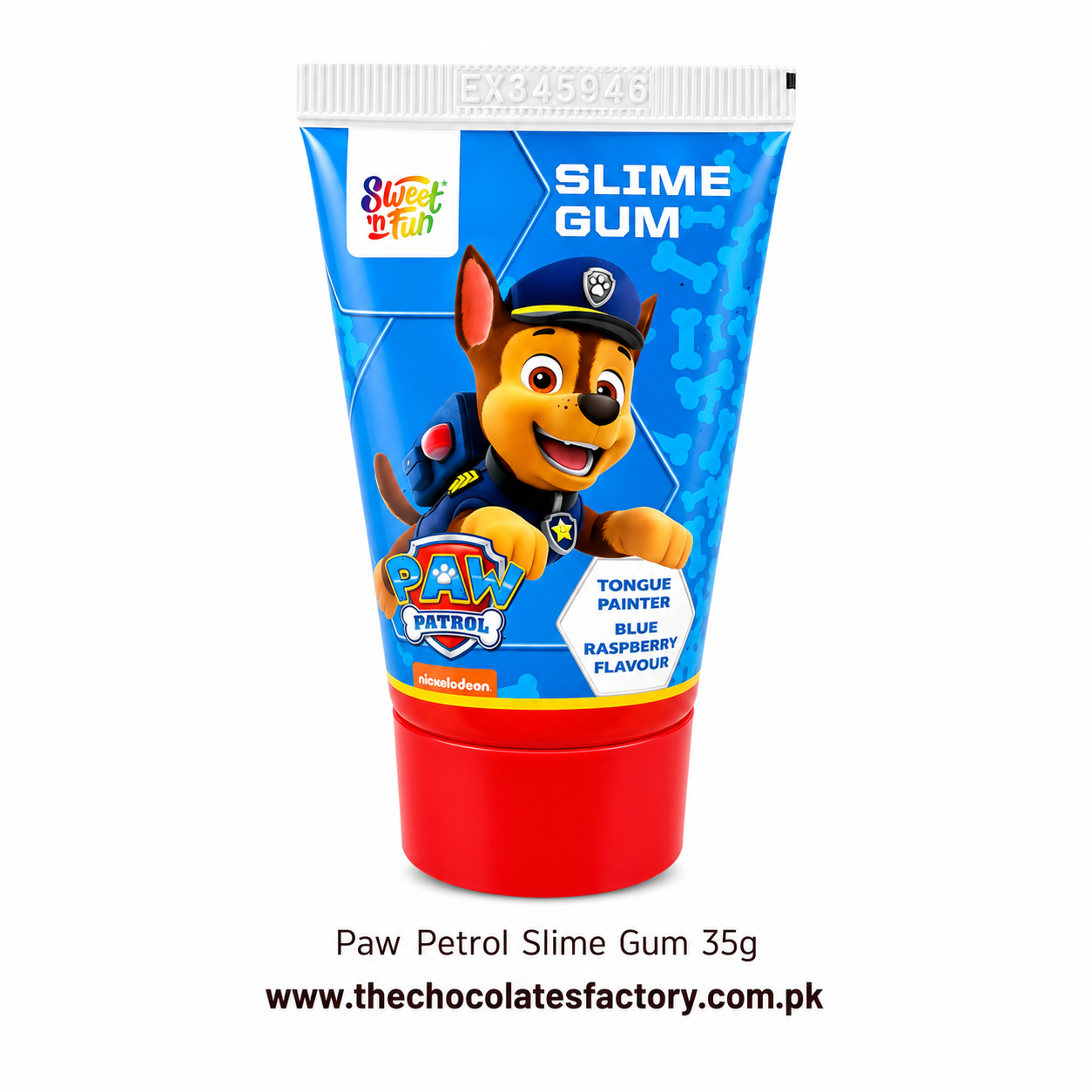 Paw Patrol Slime Gum – Blue Raspberry 35g