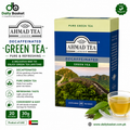 AHMAD TEA DECAFFEINATED GREEN TEA 20 FOIL TEA BAGS