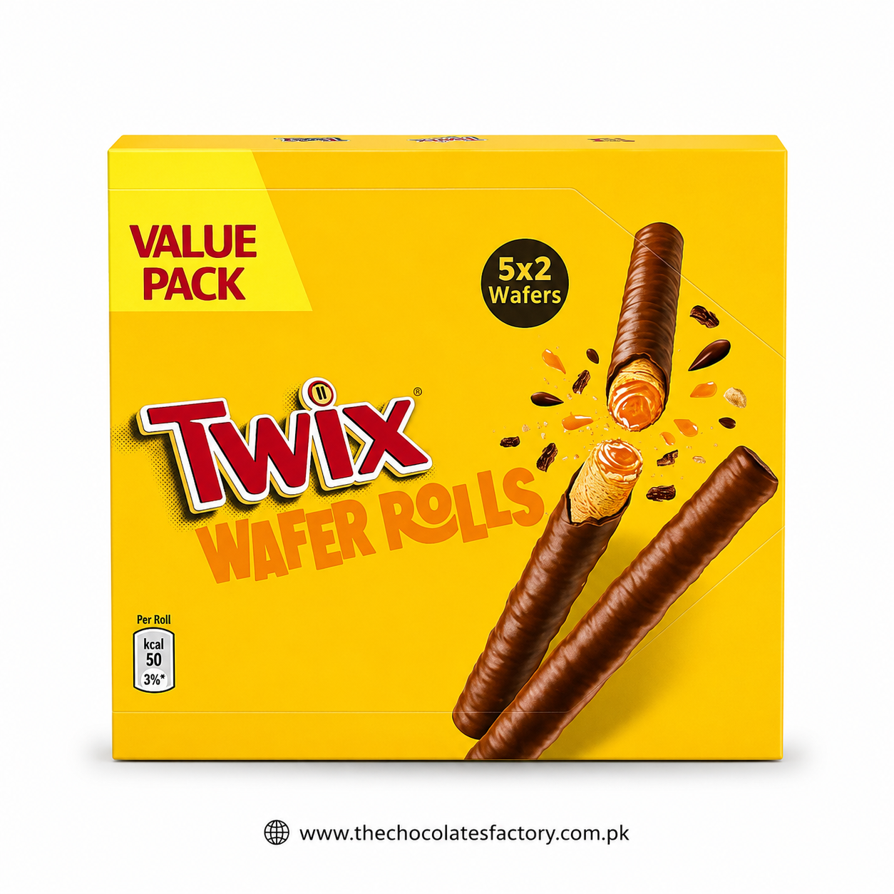 Twix Wafer Rolls Value Pack – 5x2