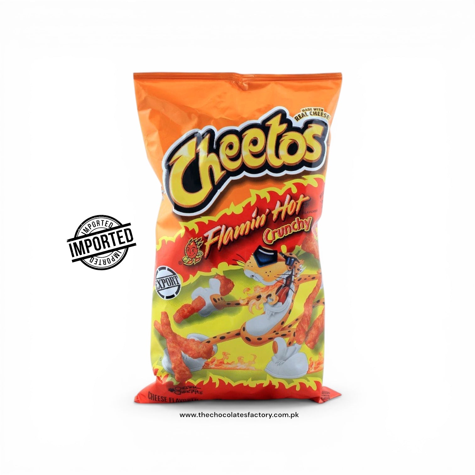 Cheetos Flaming Hot Crunchy 65g ( Imported )
