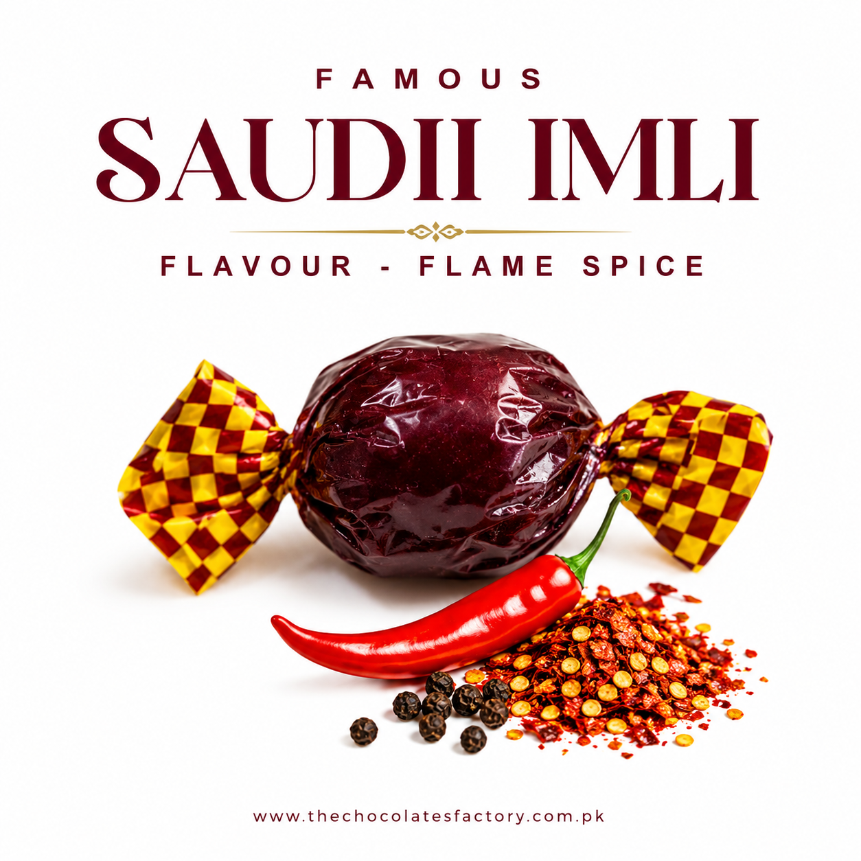 FAMOUS SAUDI IMLI CANDY FLAME SPICE - 1X