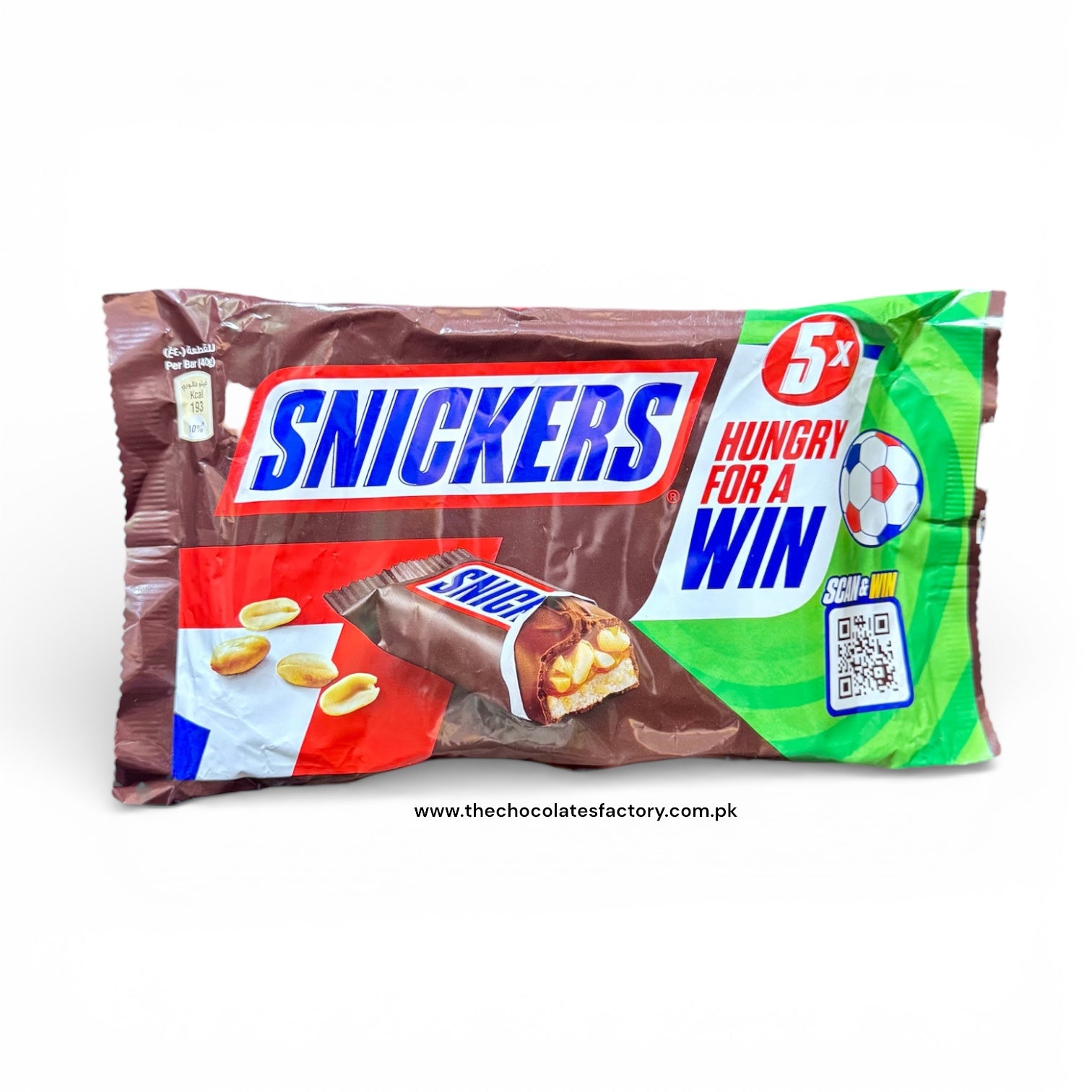 Snickers Chocolate Pouch 200gm Pack Of 5