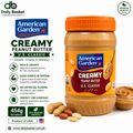 American Garden Creamy Peanut Butter, Vegan, Gluten Free, 454g