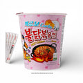 SAMYANG Carbonara Buldak Chicken Flavor Ramen Cup: Creamy Spice in Every Bite!