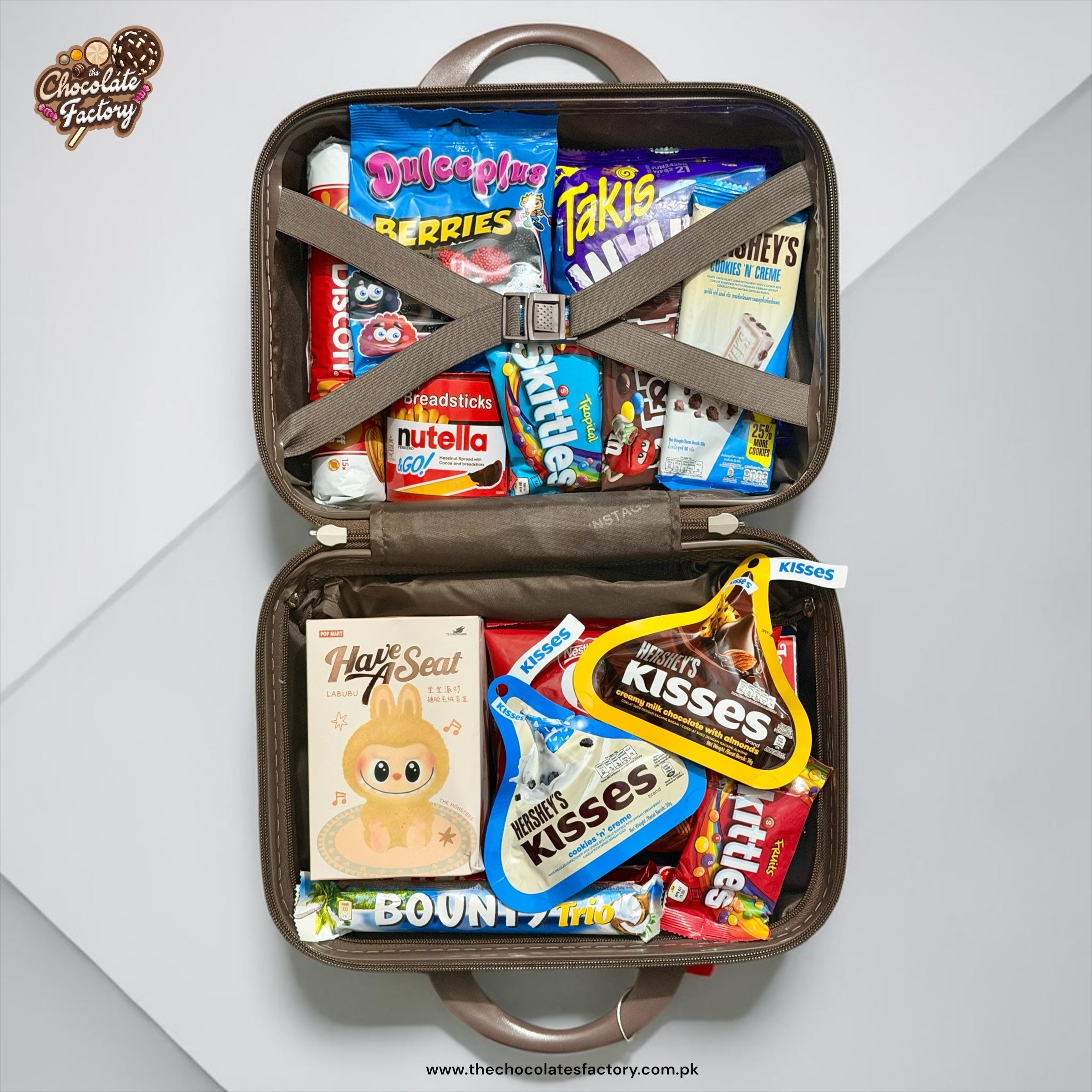 Where luxury meets sweet cravings 💼🍬🍫