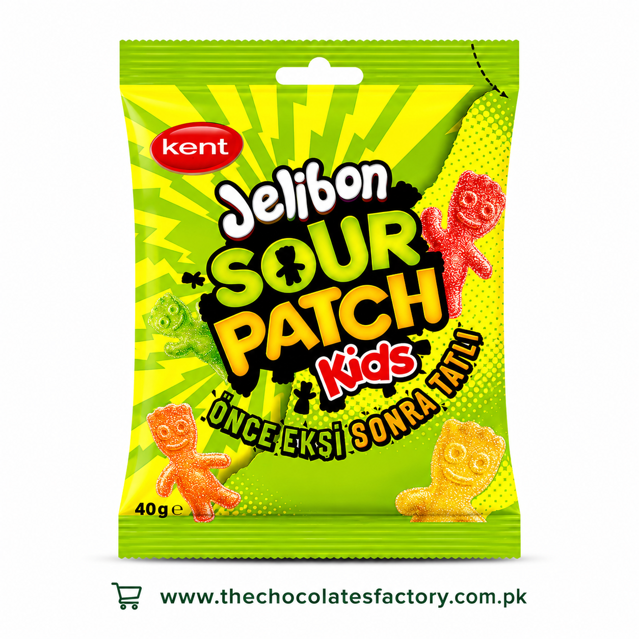 Sour Patch Kids Kent Jelibon  40g