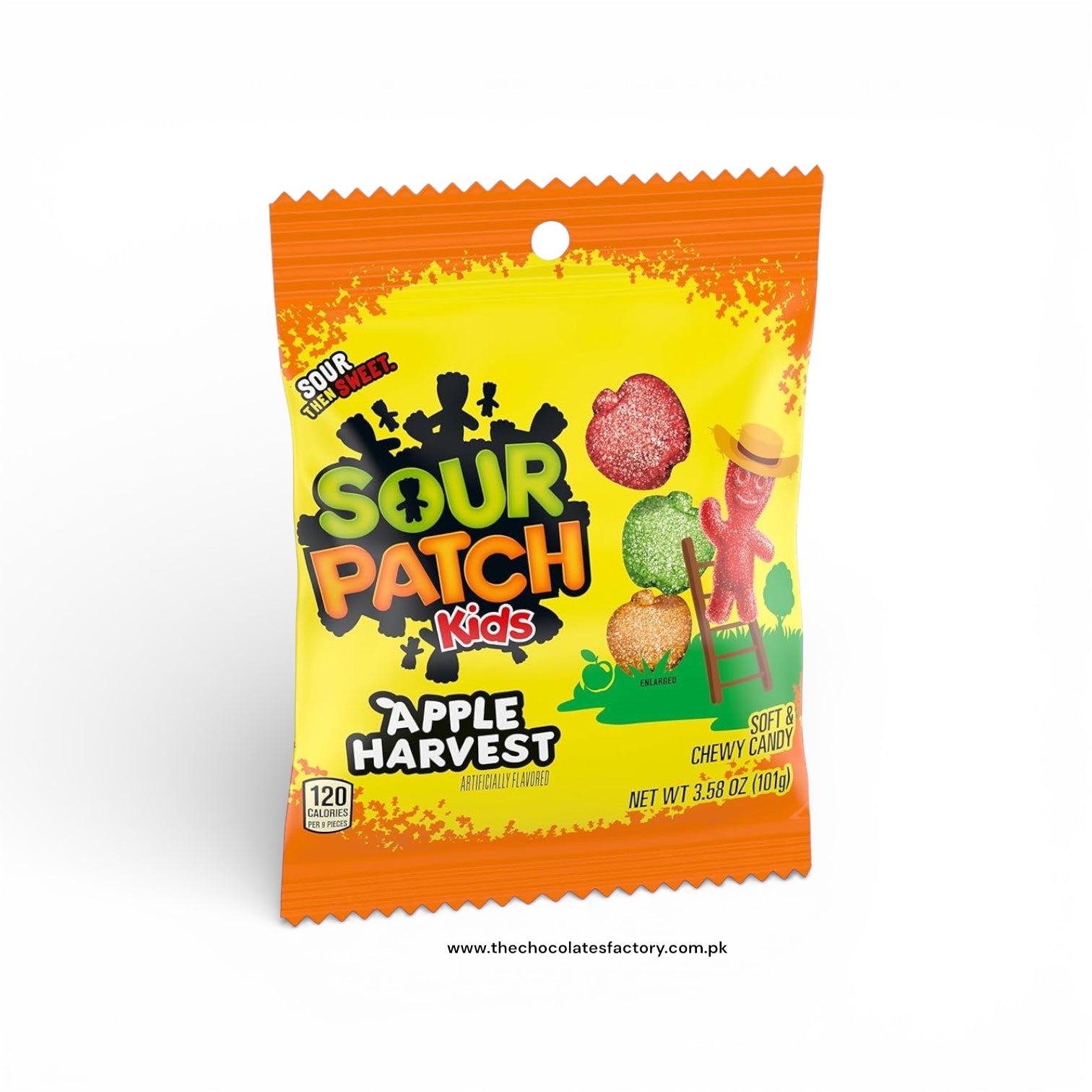 SOUR PATCH KIDS Apple Harvest Soft & Chewy Candy - 101g