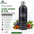 Baylis & Harding Elements Dark Amber & Fig Luxury Body Wash, Citric Acid, 500ml