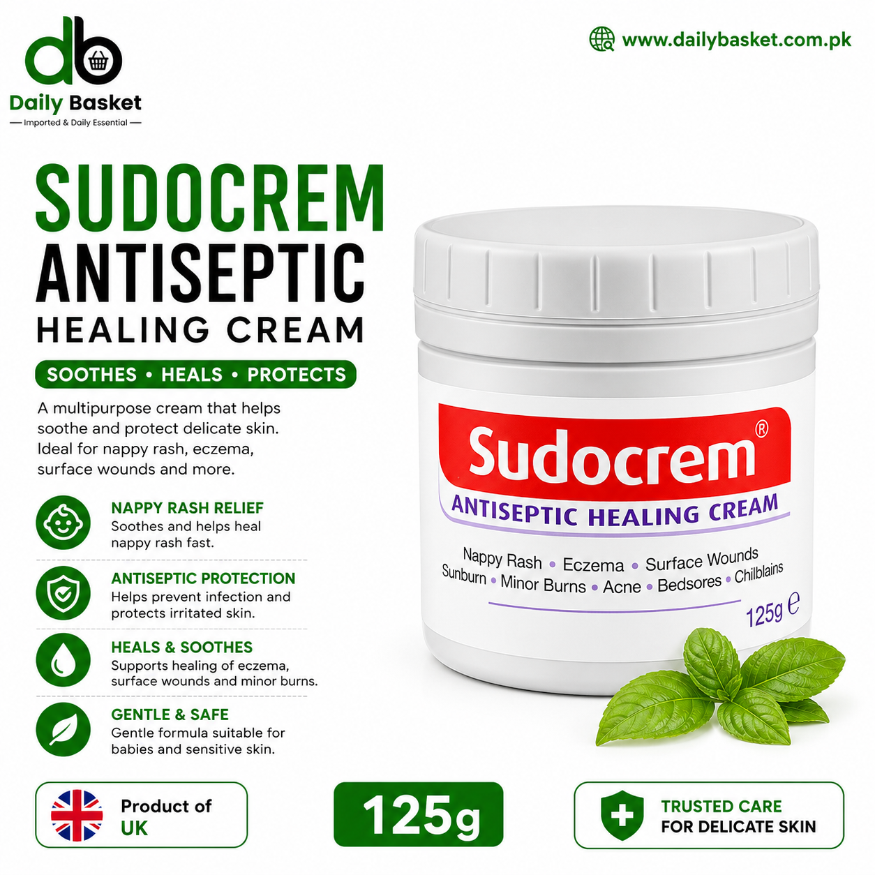 Sudocrem Antiseptic Healing Cream 125g