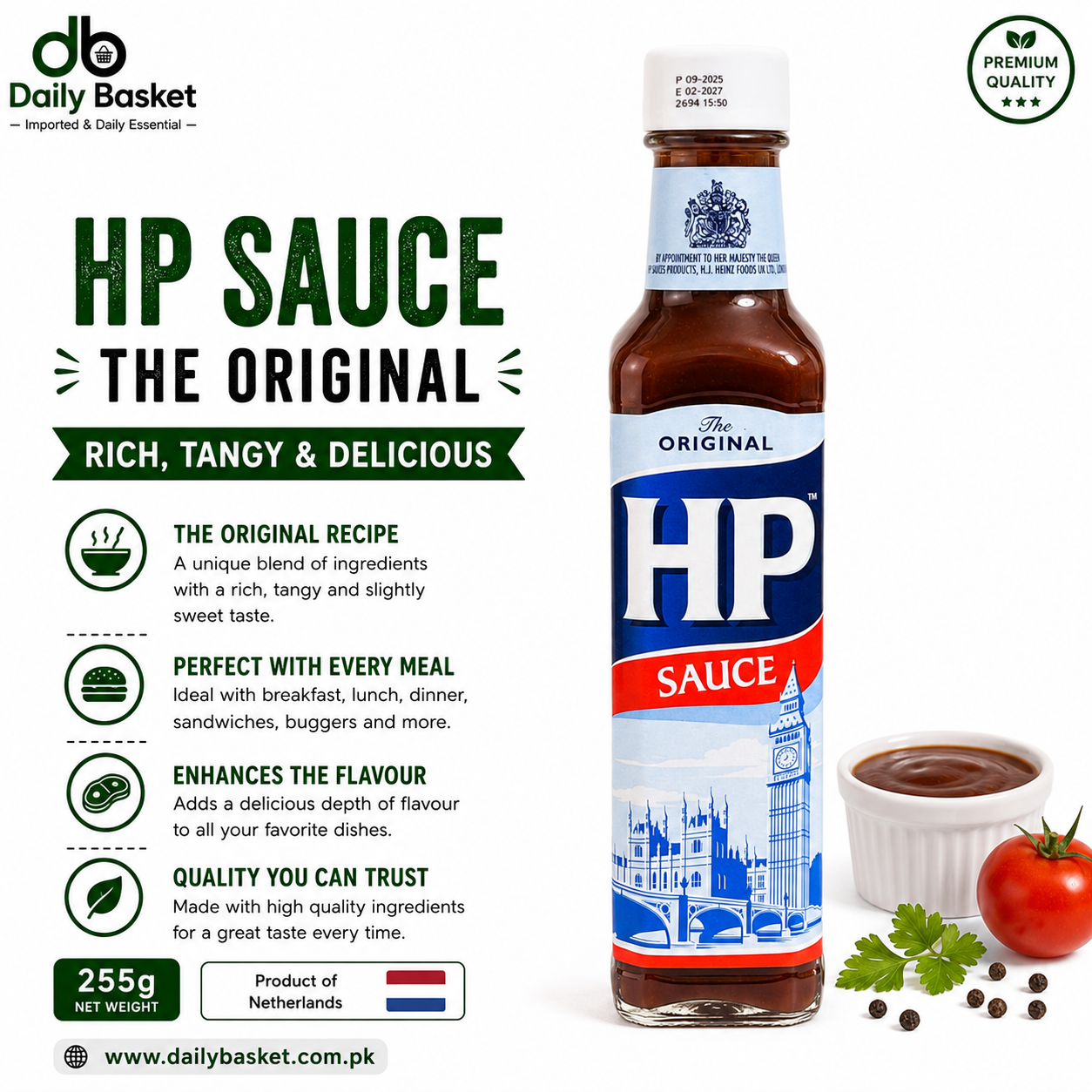 HP Sauce Original 255g