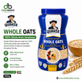 QUAKER WHOLE OATS 900 GMS PET JAR