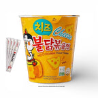 SAMYANG Cheese Buldak Chicken Flavor Ramen Cup: The Perfect Fusion of Spice and Cheese!