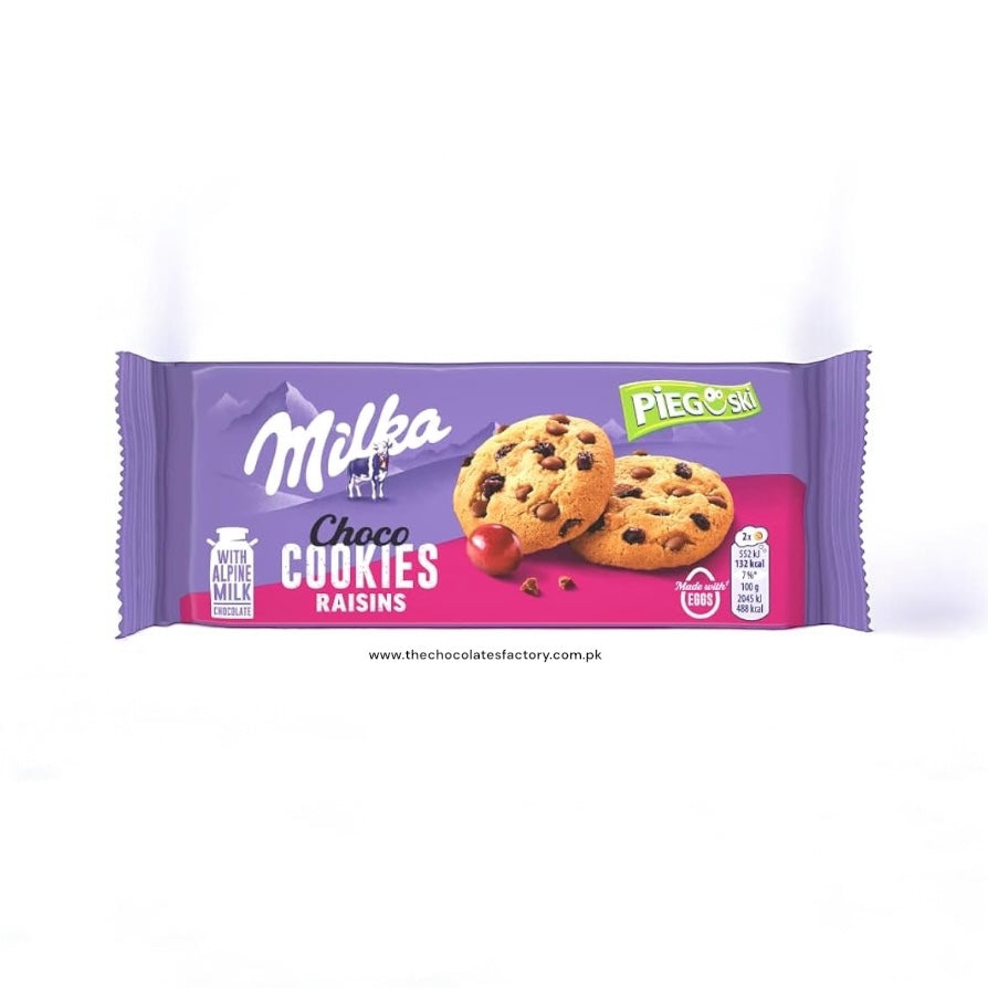 Milka Choco Cookie with raisins 135 gm