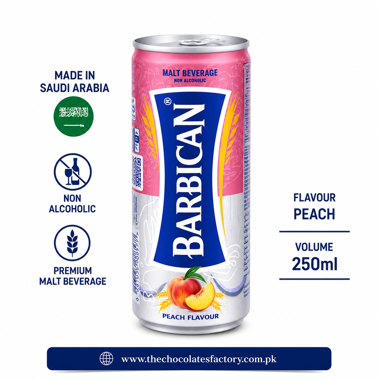 Barbican Malt Beverage Peach Flavor 250ml