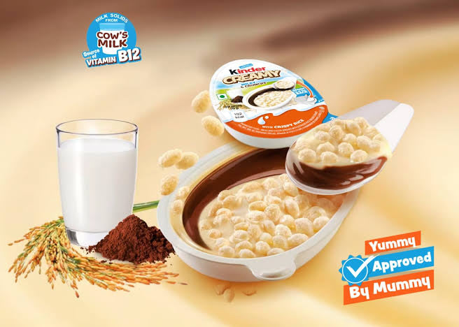 Kinder Creamy Milky & Crunchy 19g