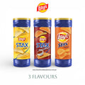 Lays Stax 155gm - 3 Flavours