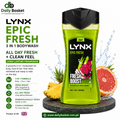 LYNX BODY WASH EPIC FRESH 3 IN 1 225 ML