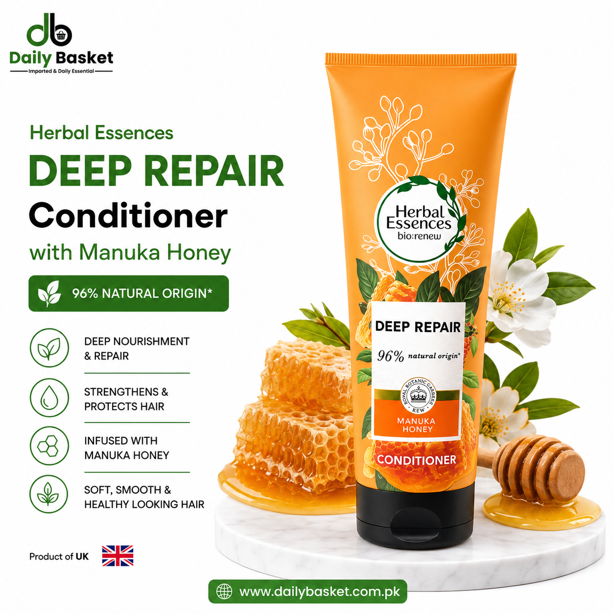 Herbal Essences Conditioner Deep Repair Manuka Honey 275Ml
