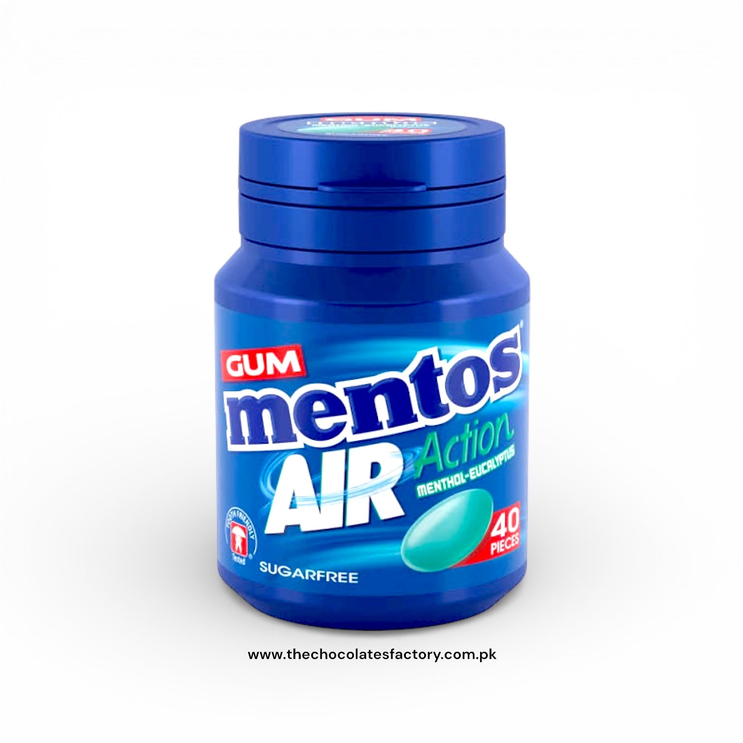 Mentos Air Action Gum Sugar Free 40 Pieces