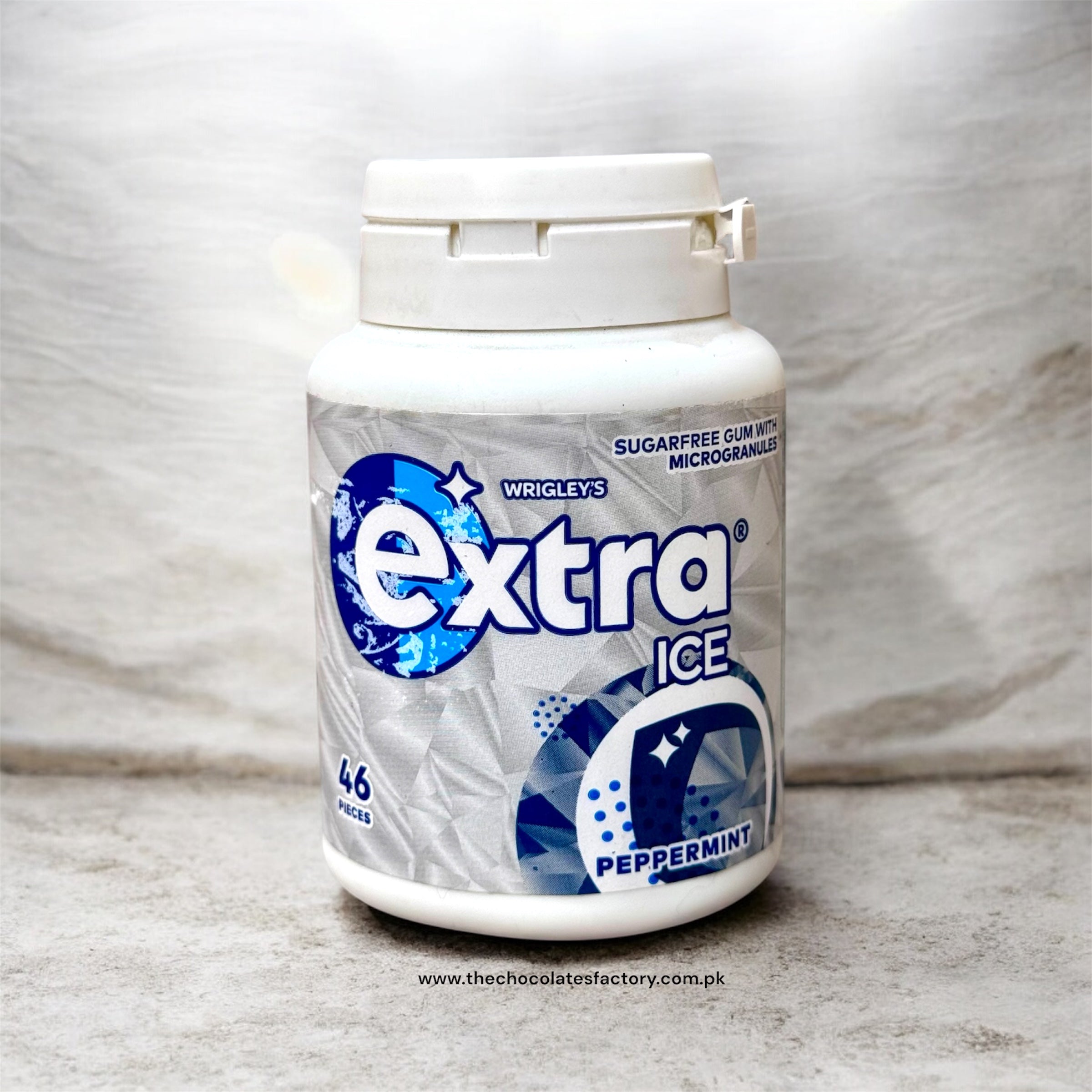 Wrigley's Extra Ice Peppermint Sugar-Free Gum, 46-Pack