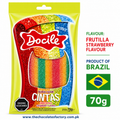 Docile Sour Strawberry Jelly Sticks – 70g
