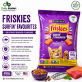 Purína Friskies Surfin Favourites Adult Cat Dry Food, 400g