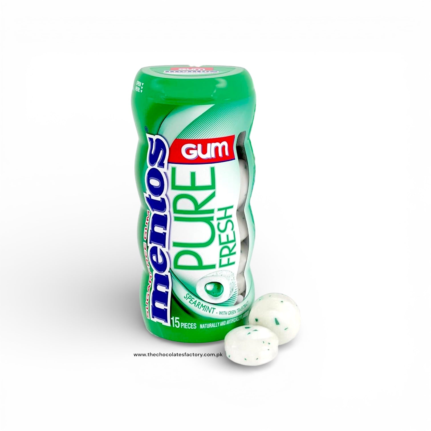 Mentos Full Fresh Spearmint Bubble Fresh Chewing Gum 31.5g