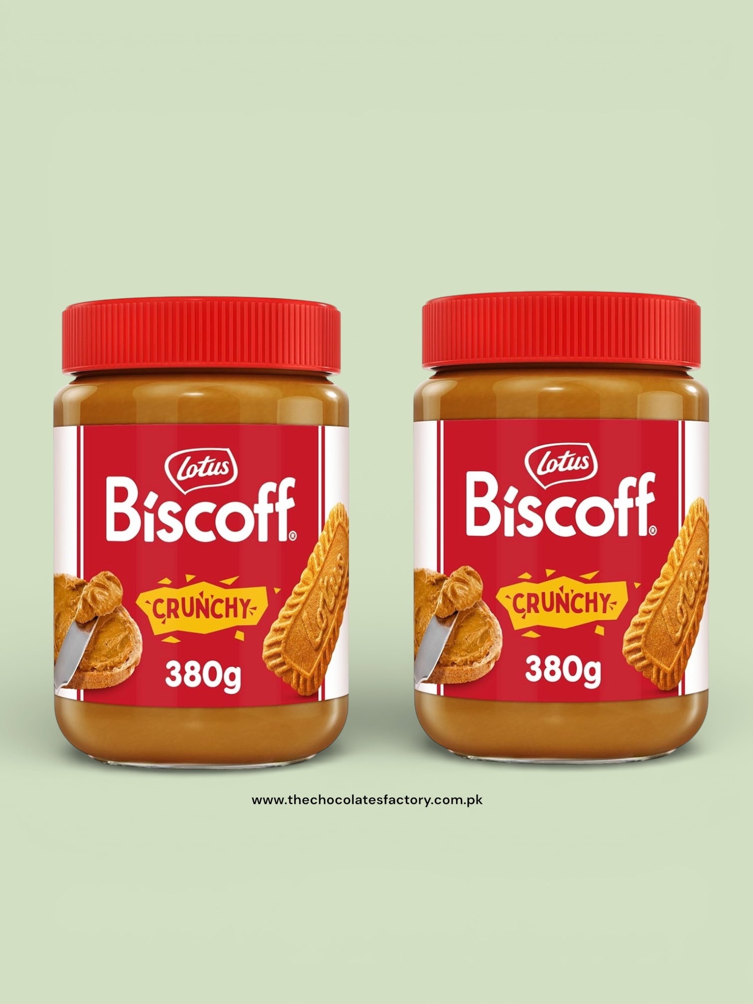 Lotus Spread Crunchy 380gm X2