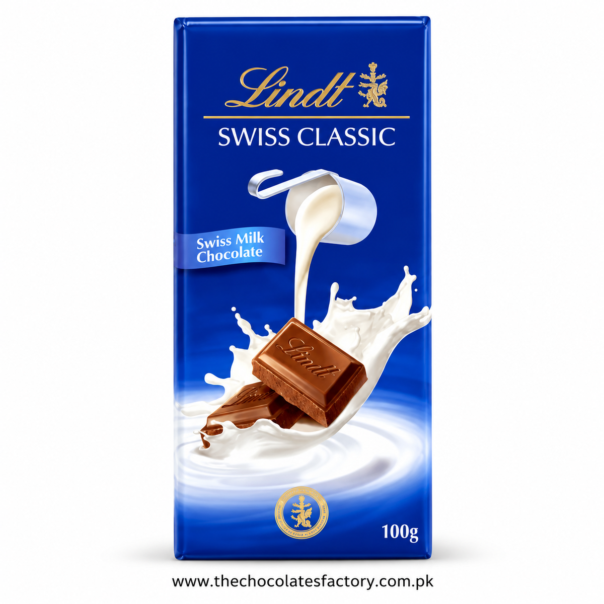 Lindt Swiss Classic Milk Chocolate 100g