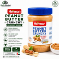 Herman Peanut Butter, Crunchy, No Added Sugar, 340g