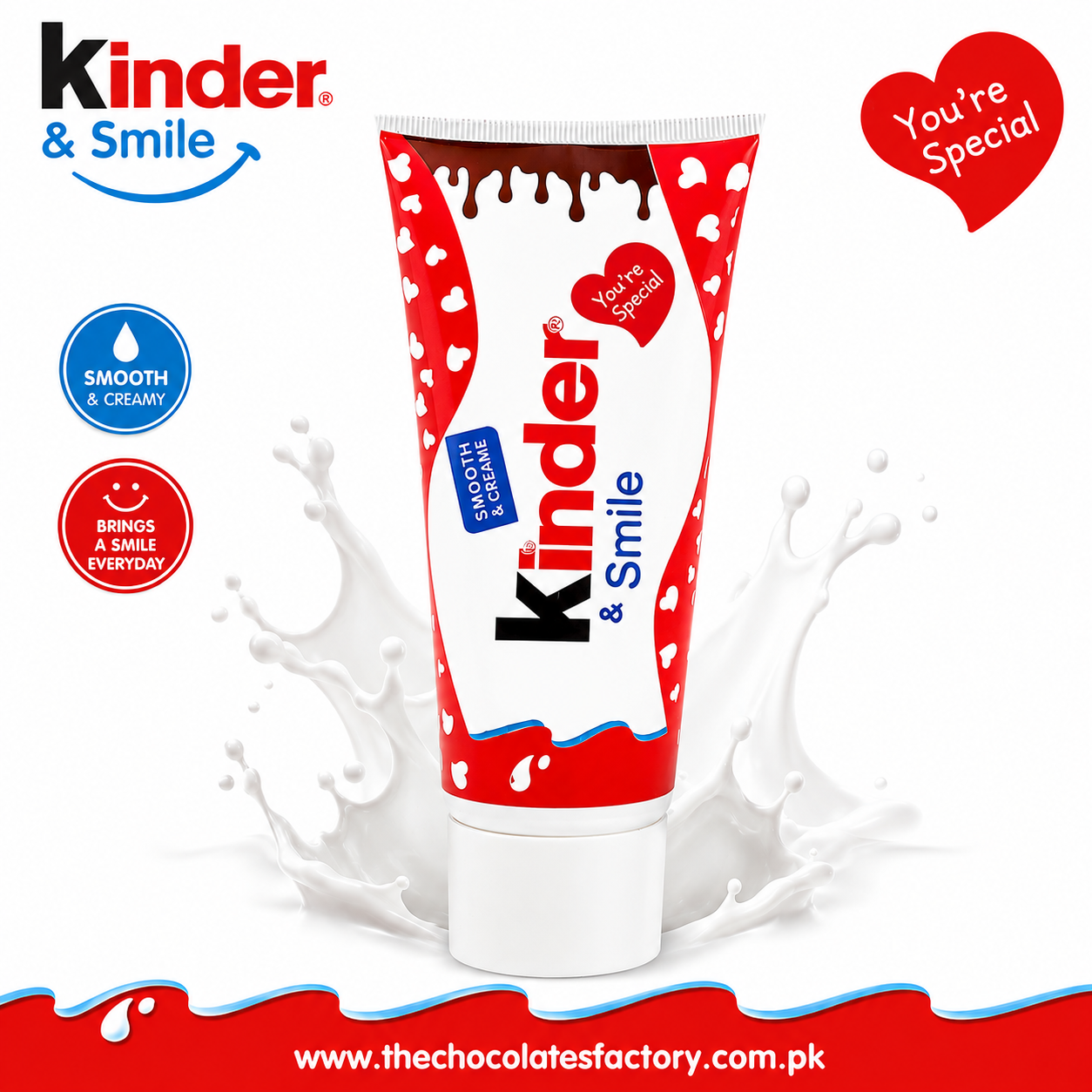 Kinder Chocolate Spread Tube