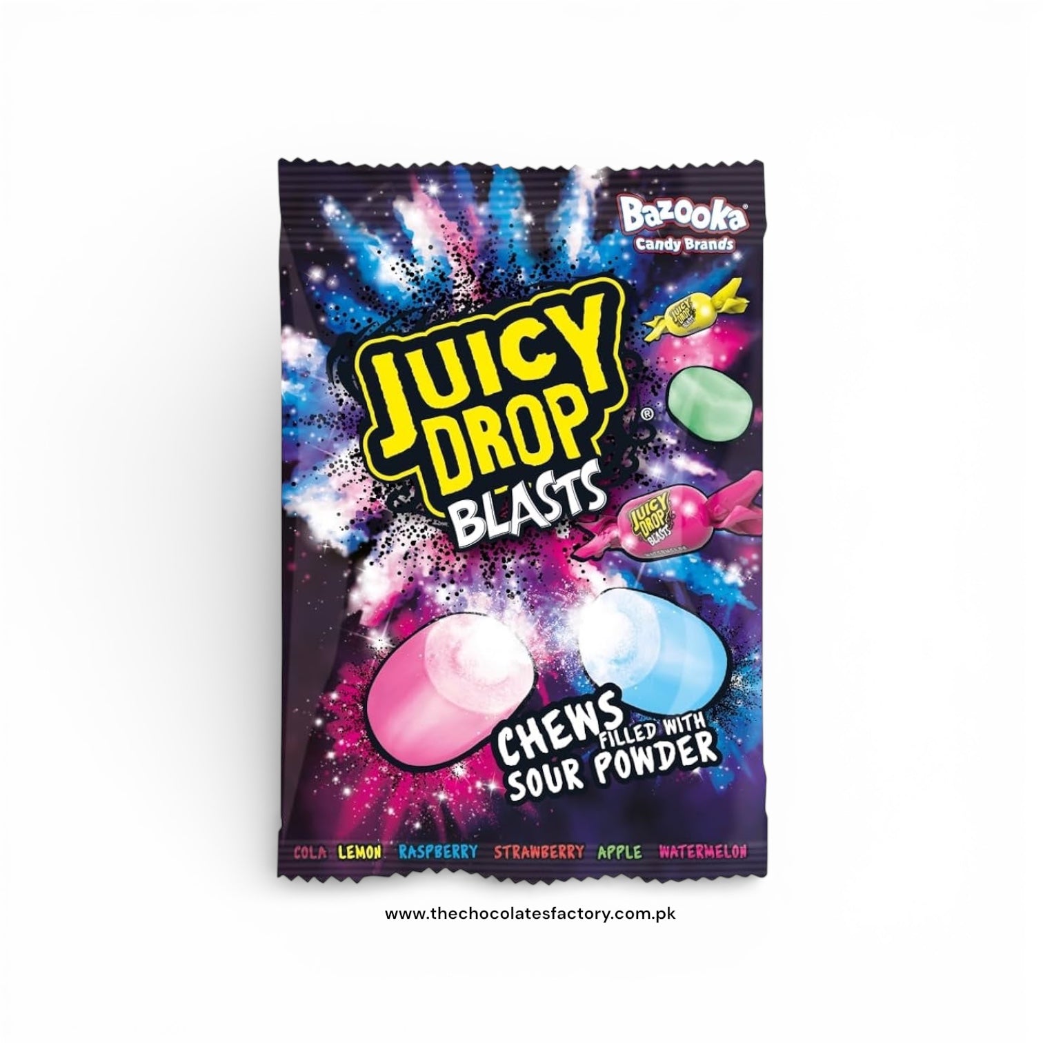 Bazooka Candy Brands Juicy Drop Blasts 140g