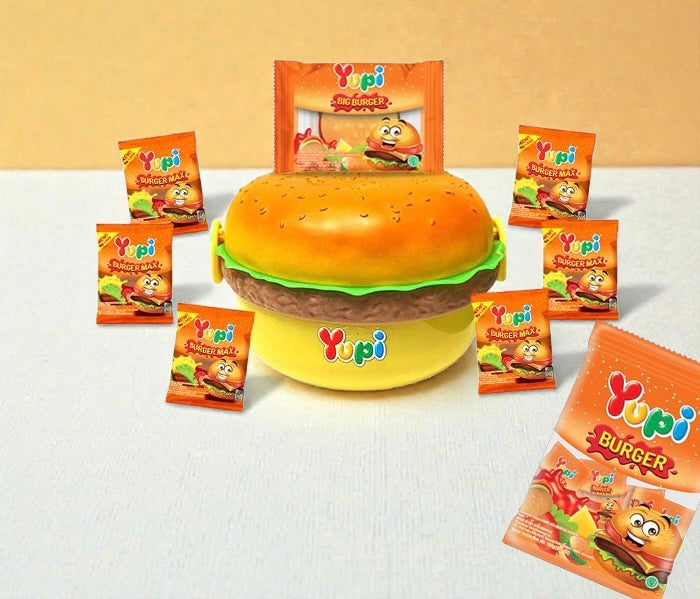 Yupi Mini Burger Gummy 105g
