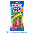 Bebeto Wacky Sticks Fizzy 55gm