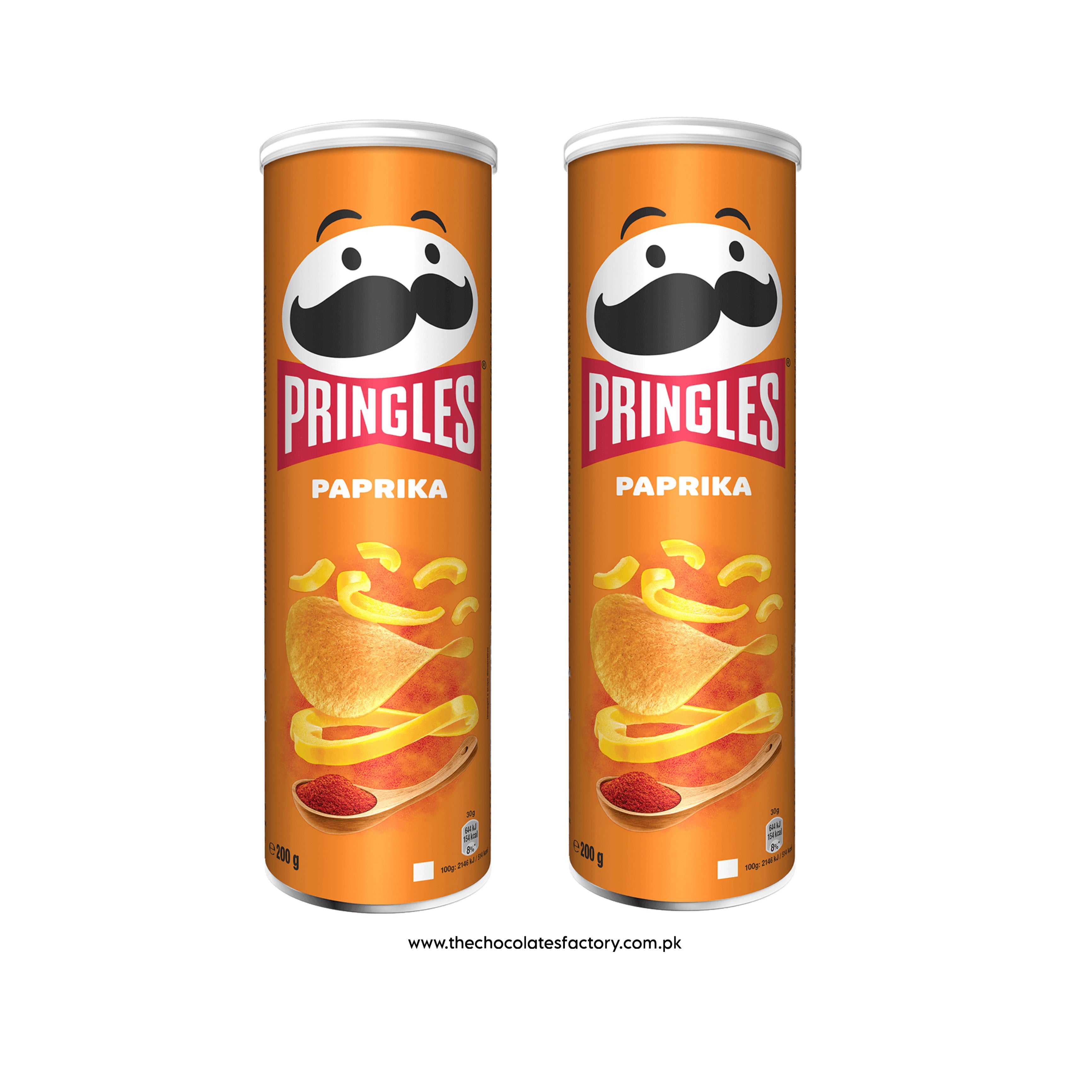 PRINGLES PAPRIKA CRISPS 165G