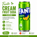 Fanta Cream Fruit Soda – 320ml