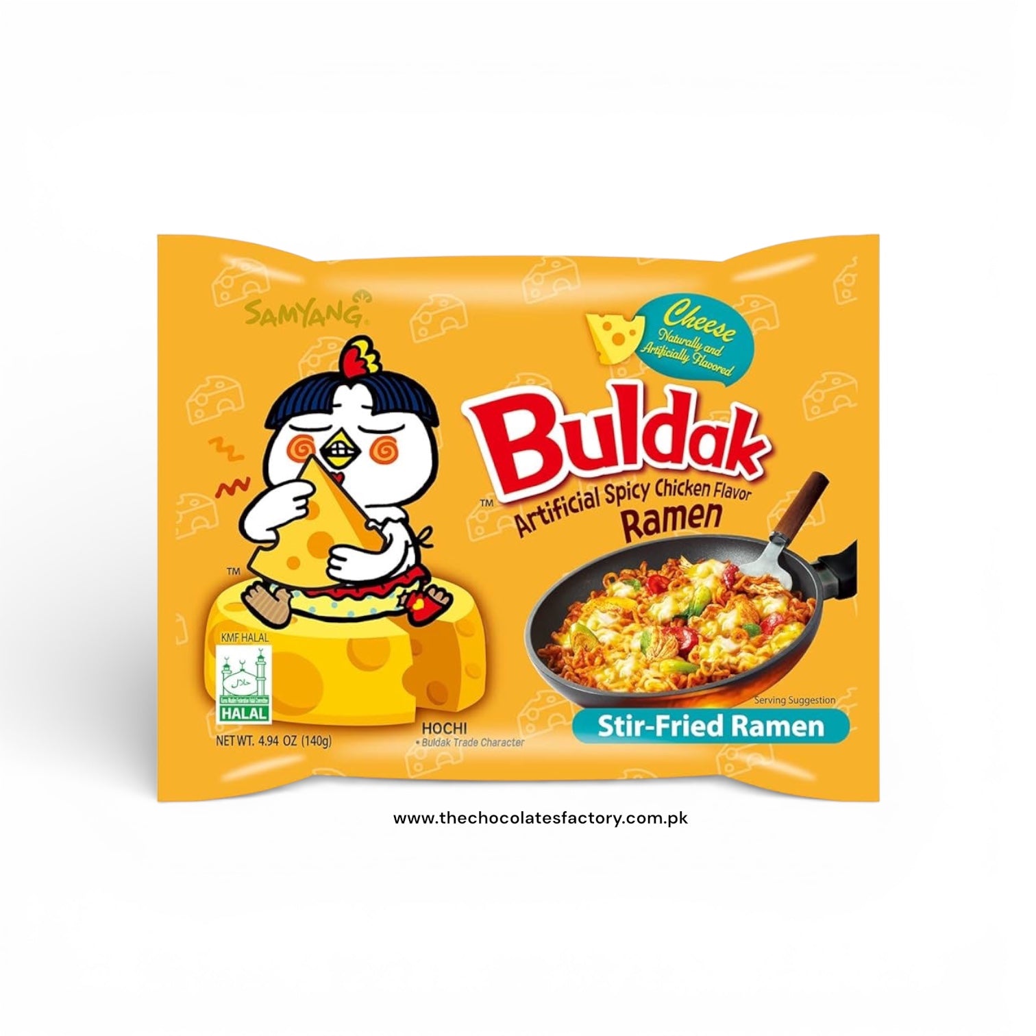 Samyang Buldak Cheese Spicy Hot Chicken Stir-Fried Noodles