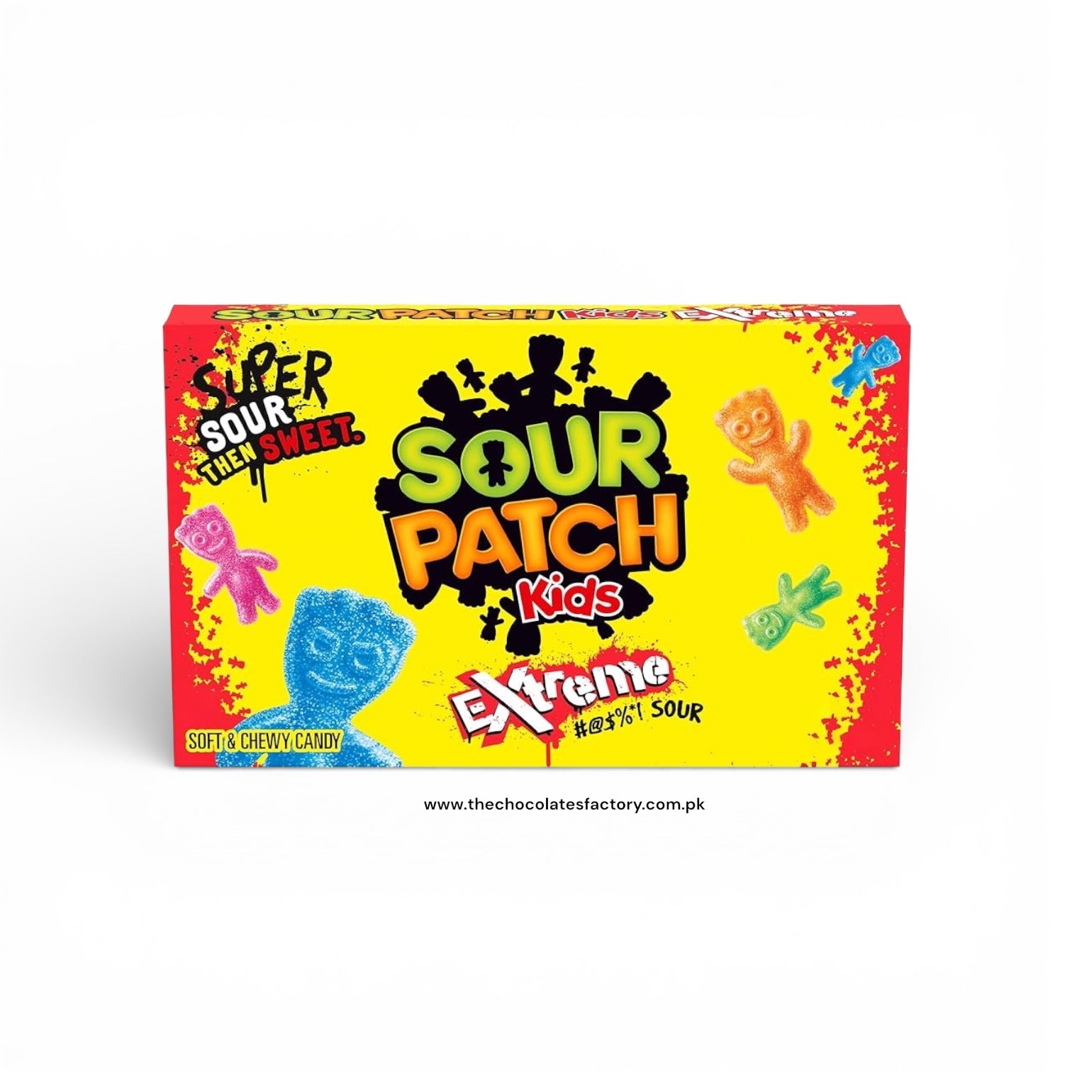 SOUR PATCH KIDS Extreme Sour Soft & Chewy Candy - 102gm