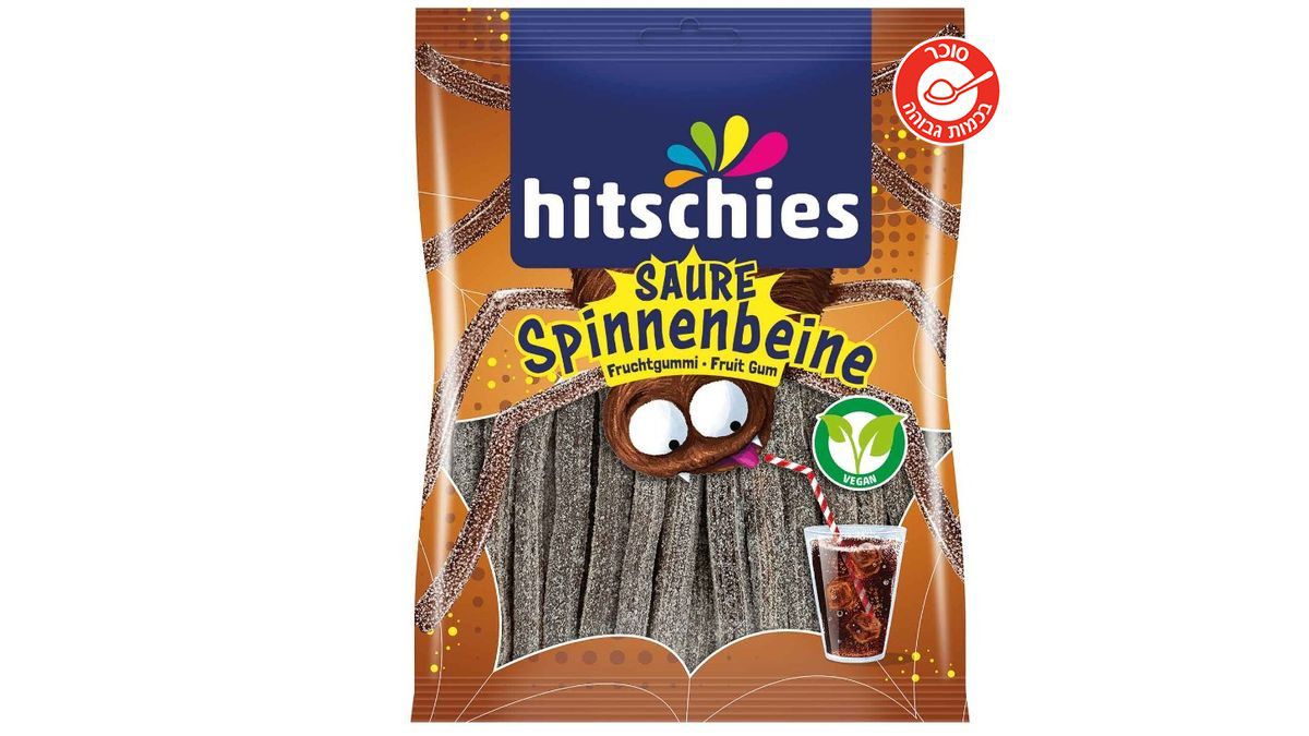 Sour Spider Legs Cola 125g