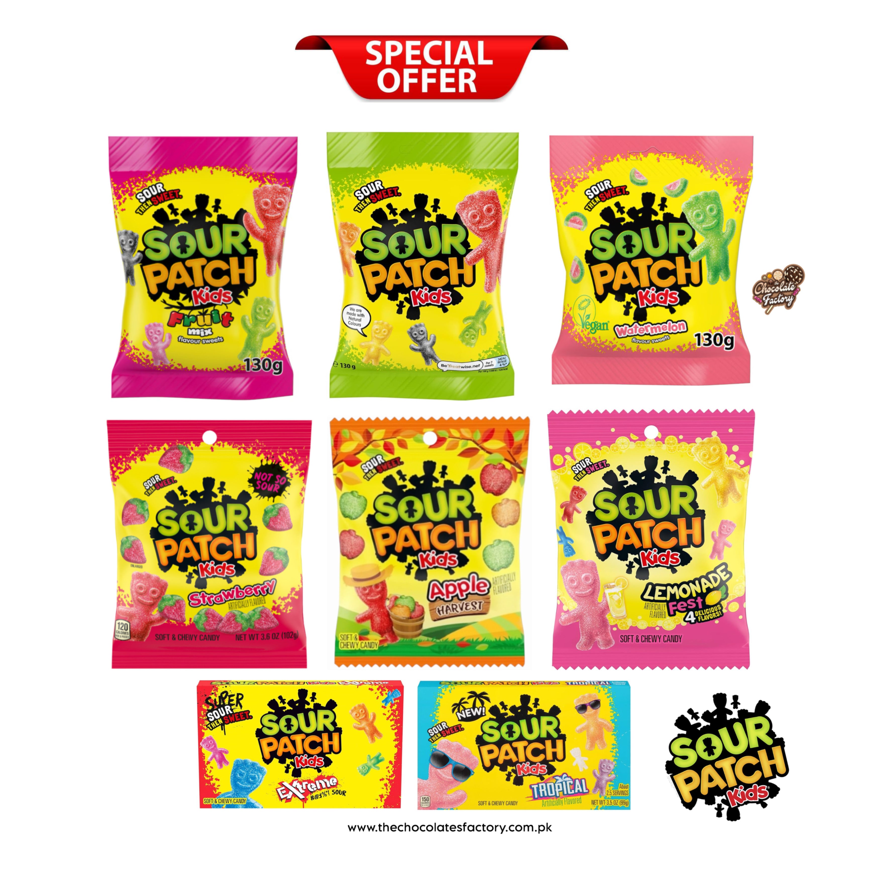 Sweet & sour fun in every bite.