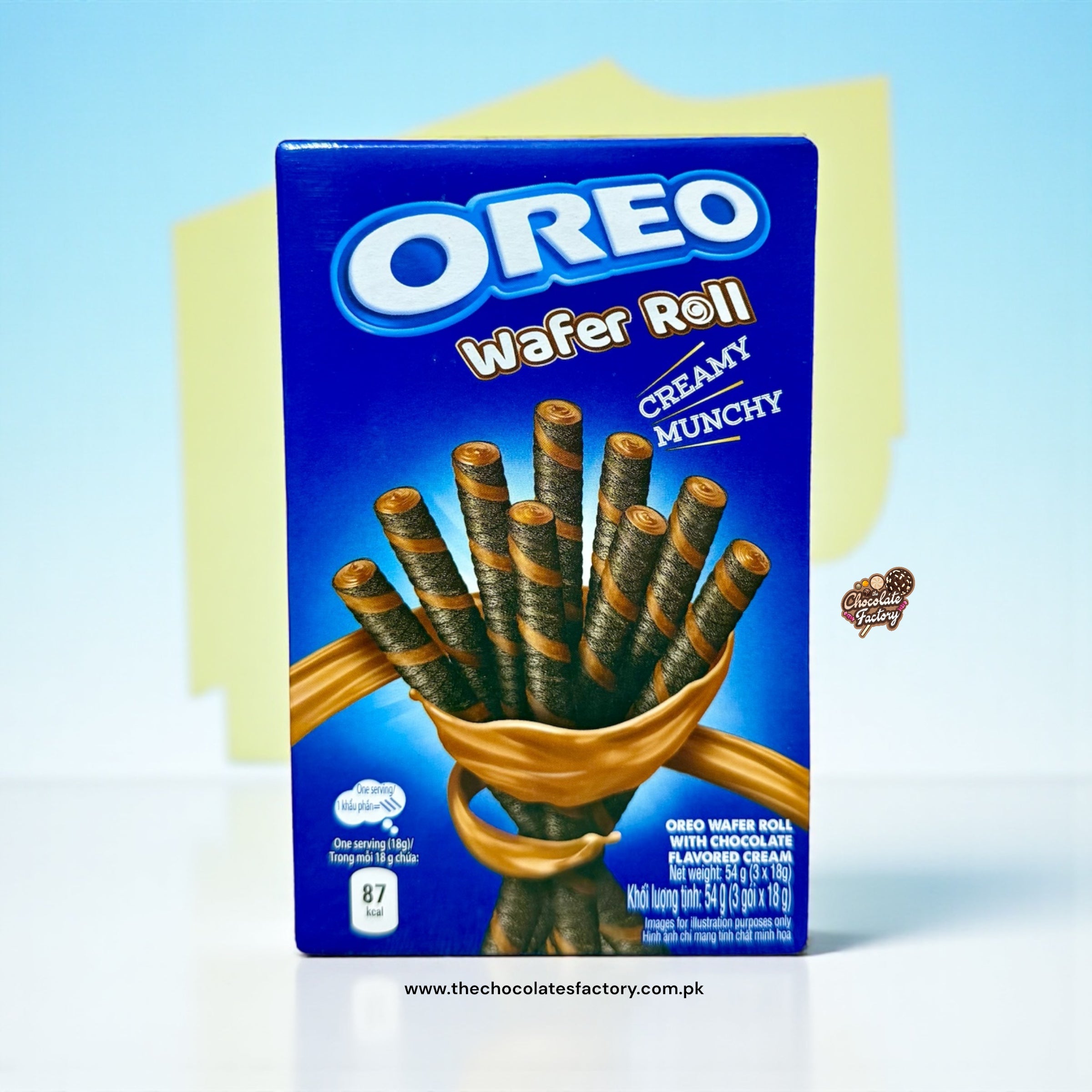 Oreo Wafer Roll Chocolate Creamy Munchy (54g)