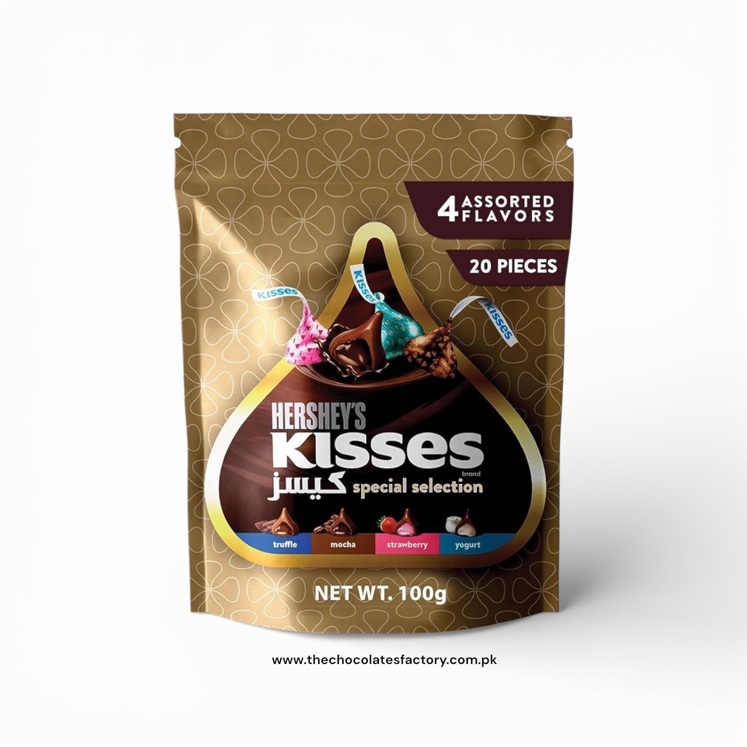Hershey's Kisses Special Selection Chocolate, 100gm