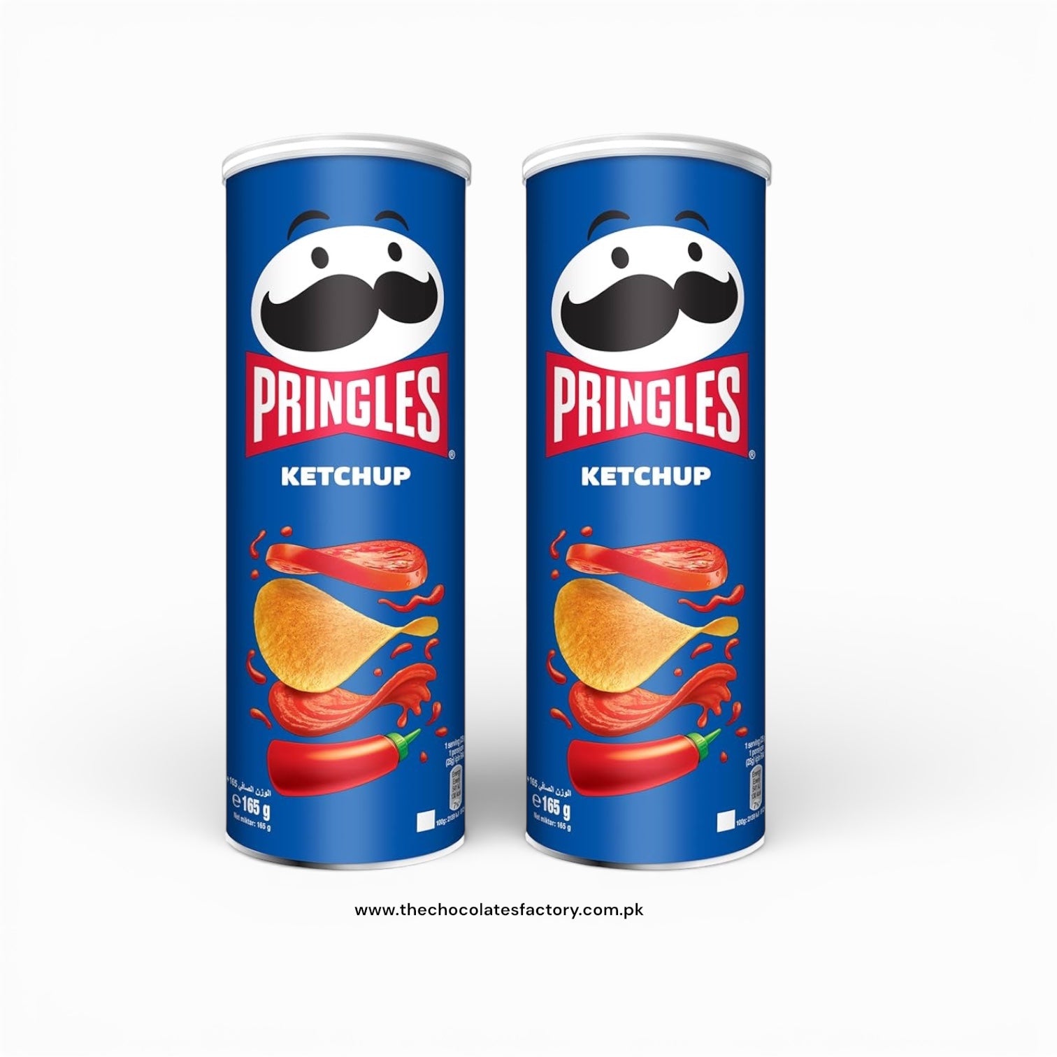 Pringles Ketchup Flavored Chips - X2
