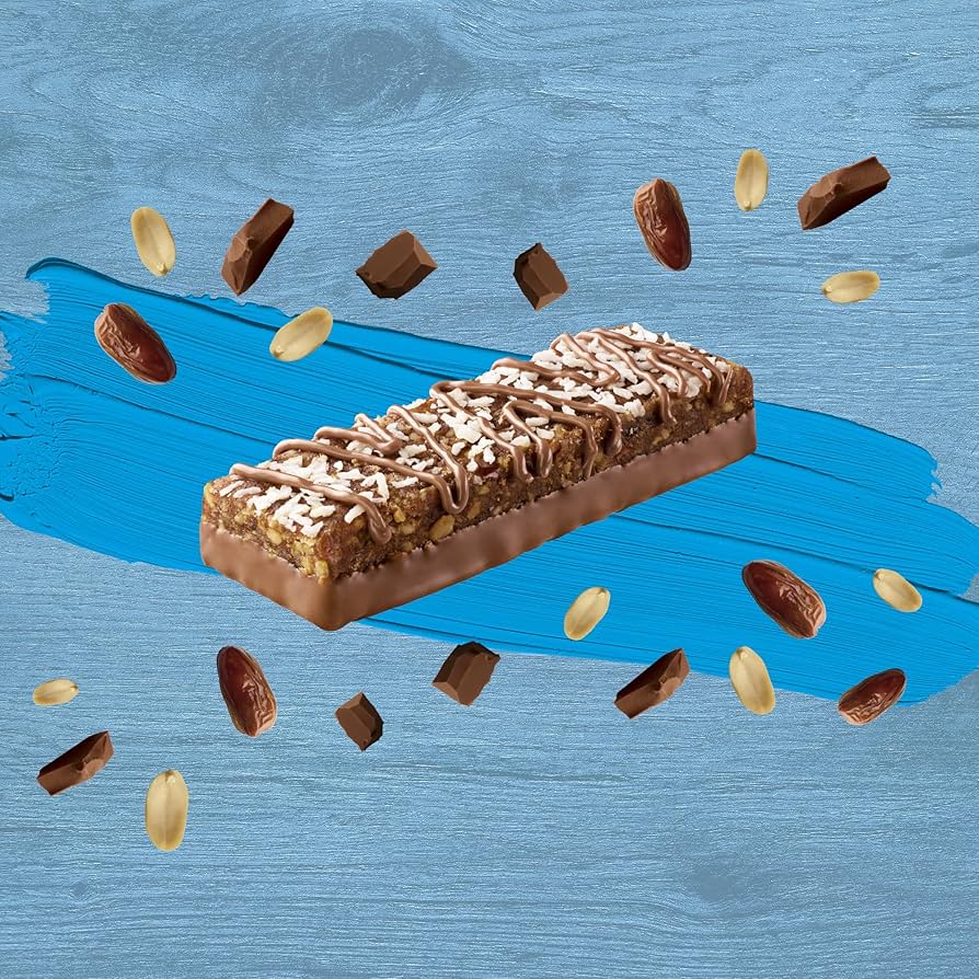 Bounty Fruit & Nut Milk Chocolate Snack Bars Multipack 4 Bars x 32g
