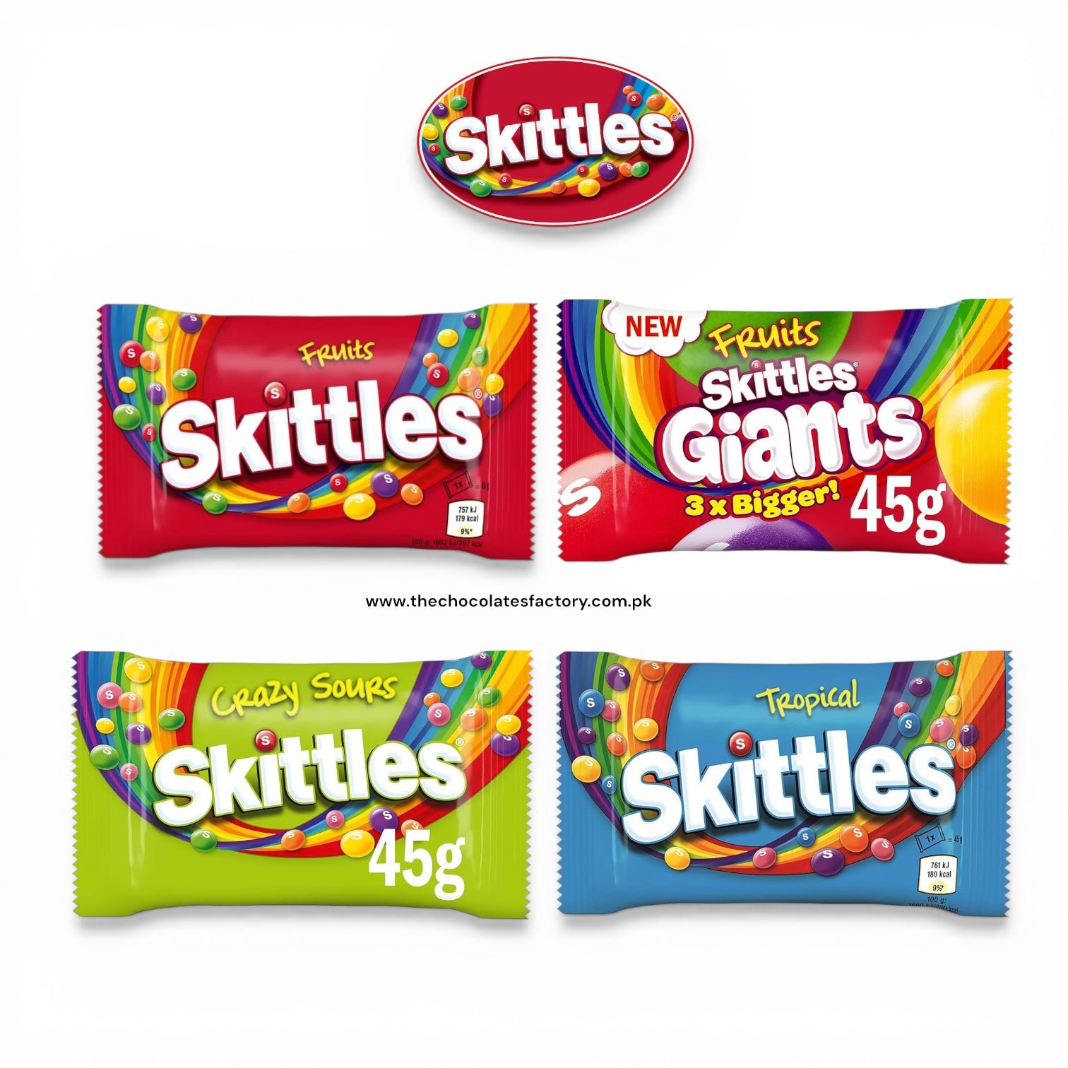 Skittles 45g - 4X